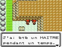 une photo d'Ã©cran de Pokemon Or sur Nintendo Game Boy Color